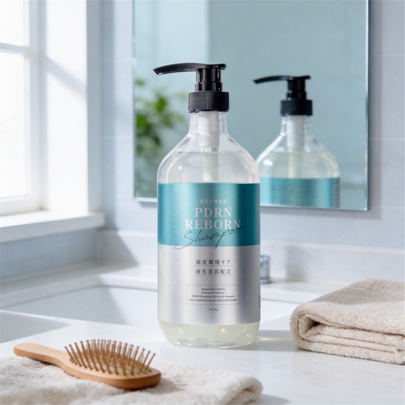 (預購商品) 日本東京銀座-Ginza 蠶絲蛋白PDRN豐盈蓬鬆洗髮精 1000ml