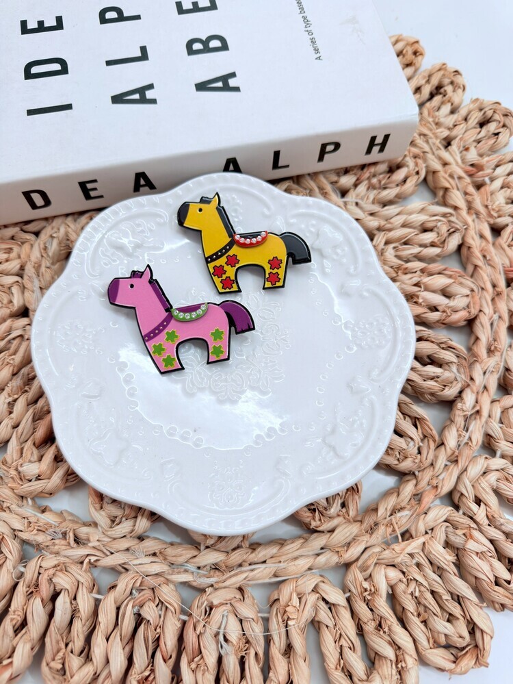 『GD』鑽鑽馬鞍小馬別針