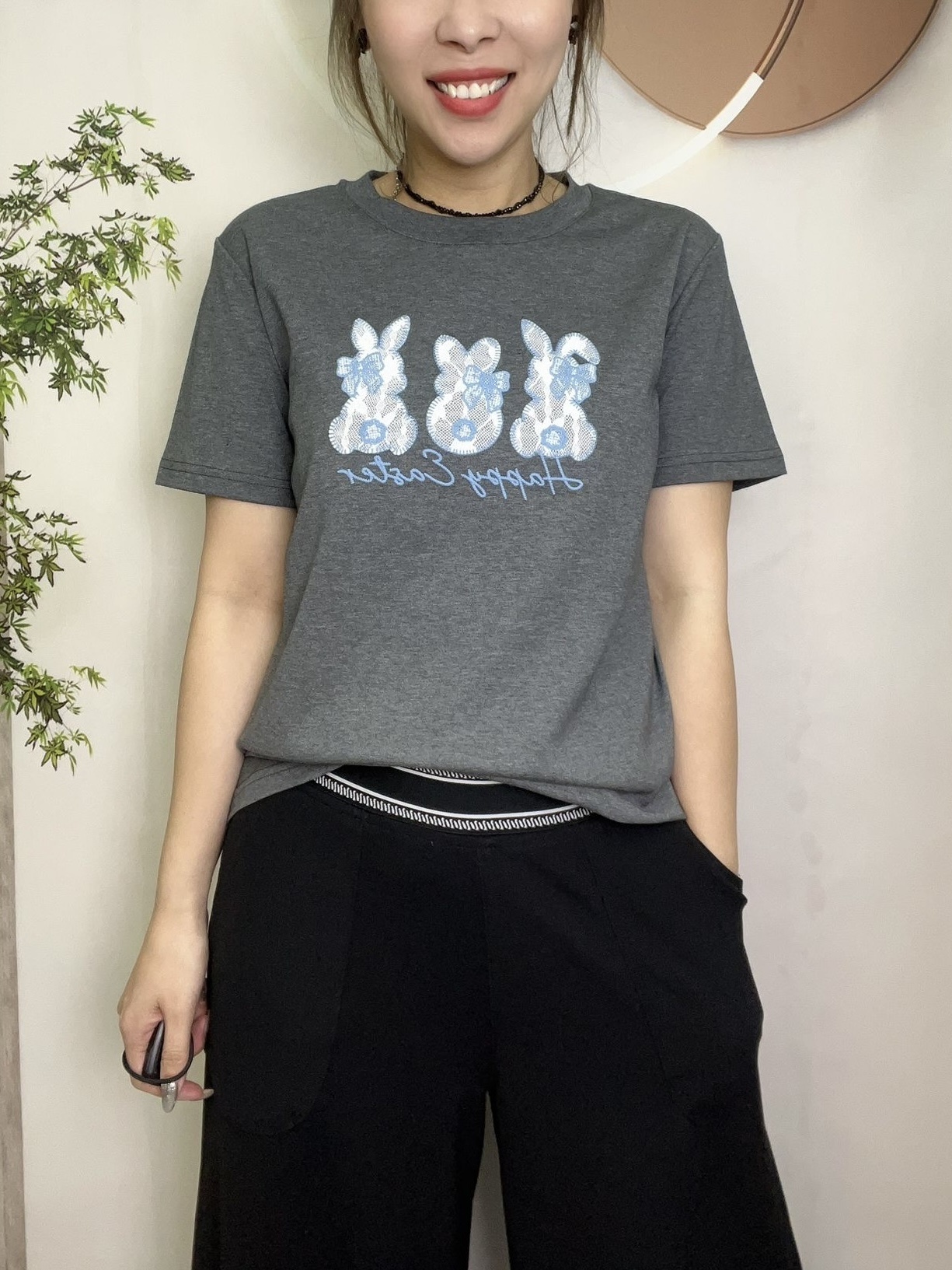 Mar lace 免圖案top