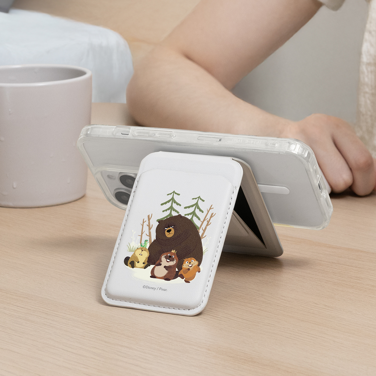 Pixar 狸想工作三件組（筆電支架+三合一鼠墊+手機支架）【正版授權】