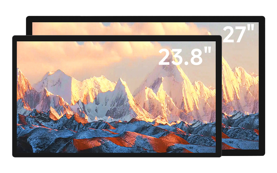 23.8吋 FHD 電容式觸控螢幕 1920x1080,系列比例