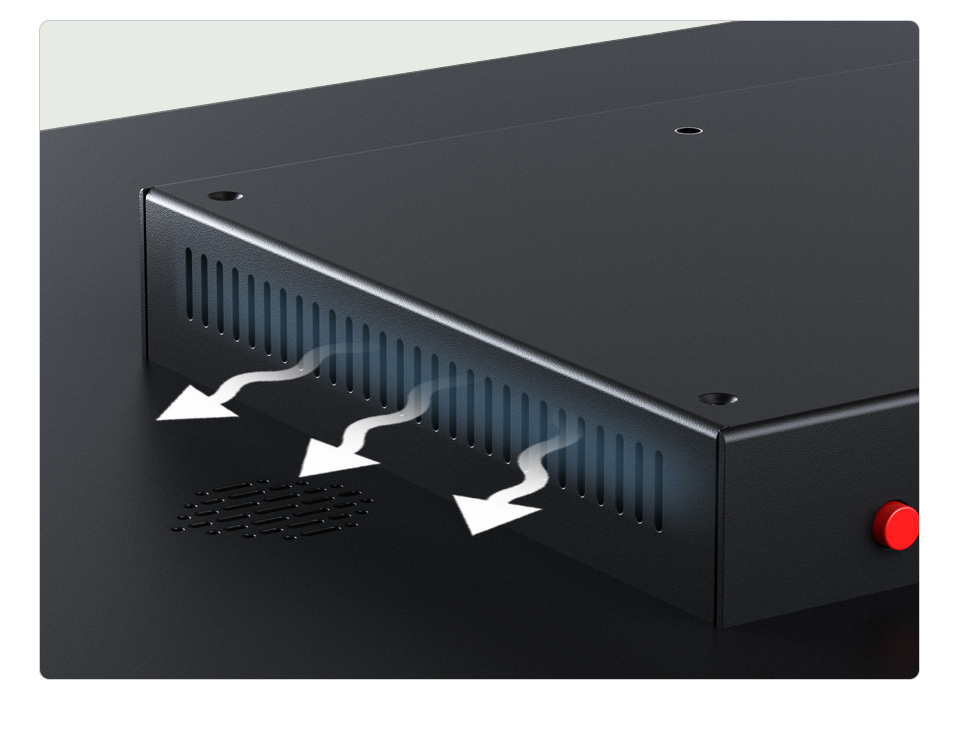 23.8吋 FHD 電容式觸控螢幕 1920x1080,預留散熱孔