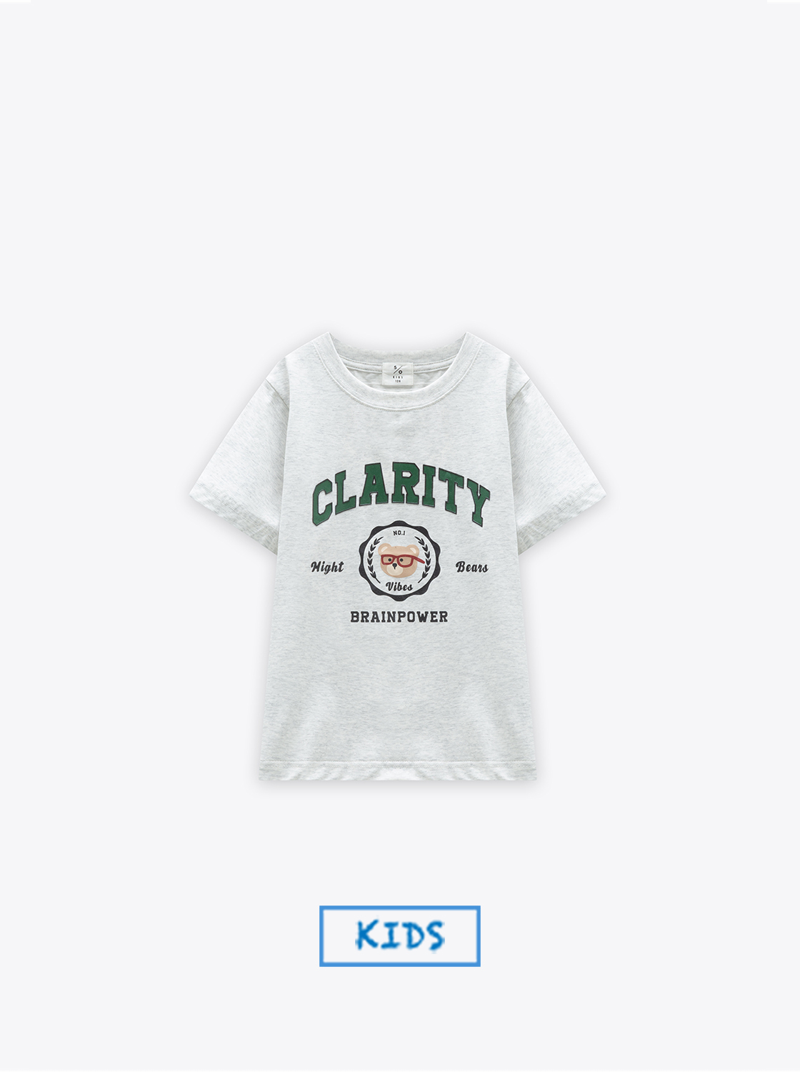 熊熊徽章TEE【童裝】【親子裝】