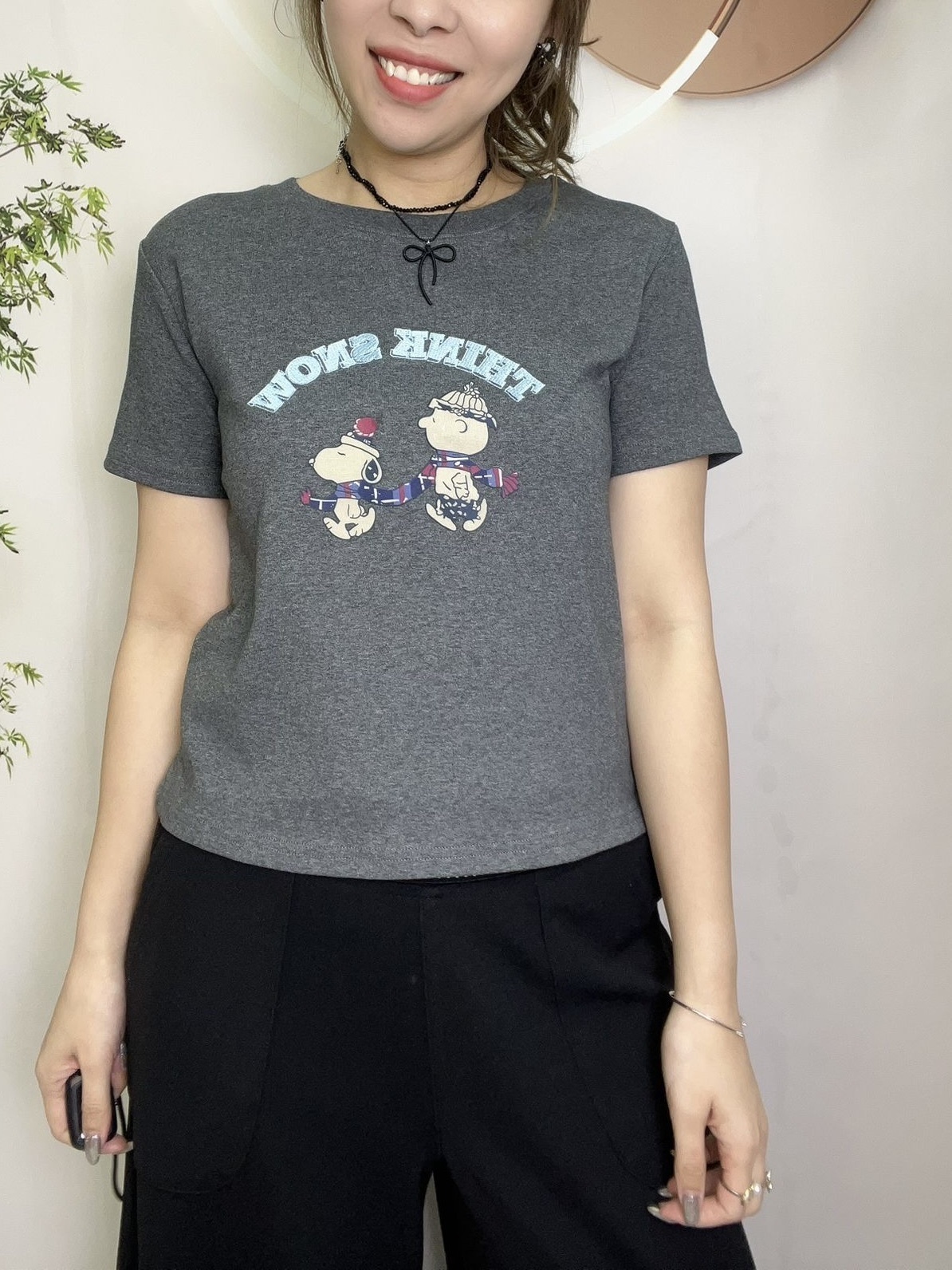 Mar 公仔圖案 top