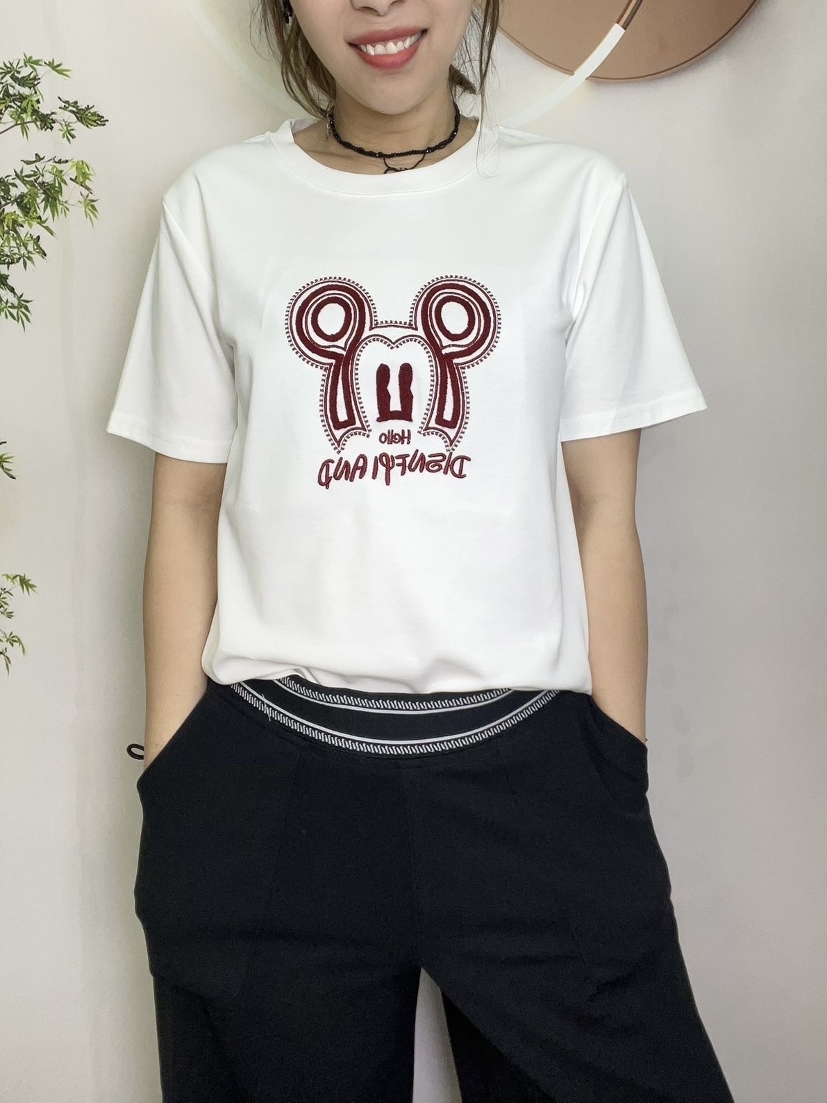 Mar 米奇圖案 top ～153A