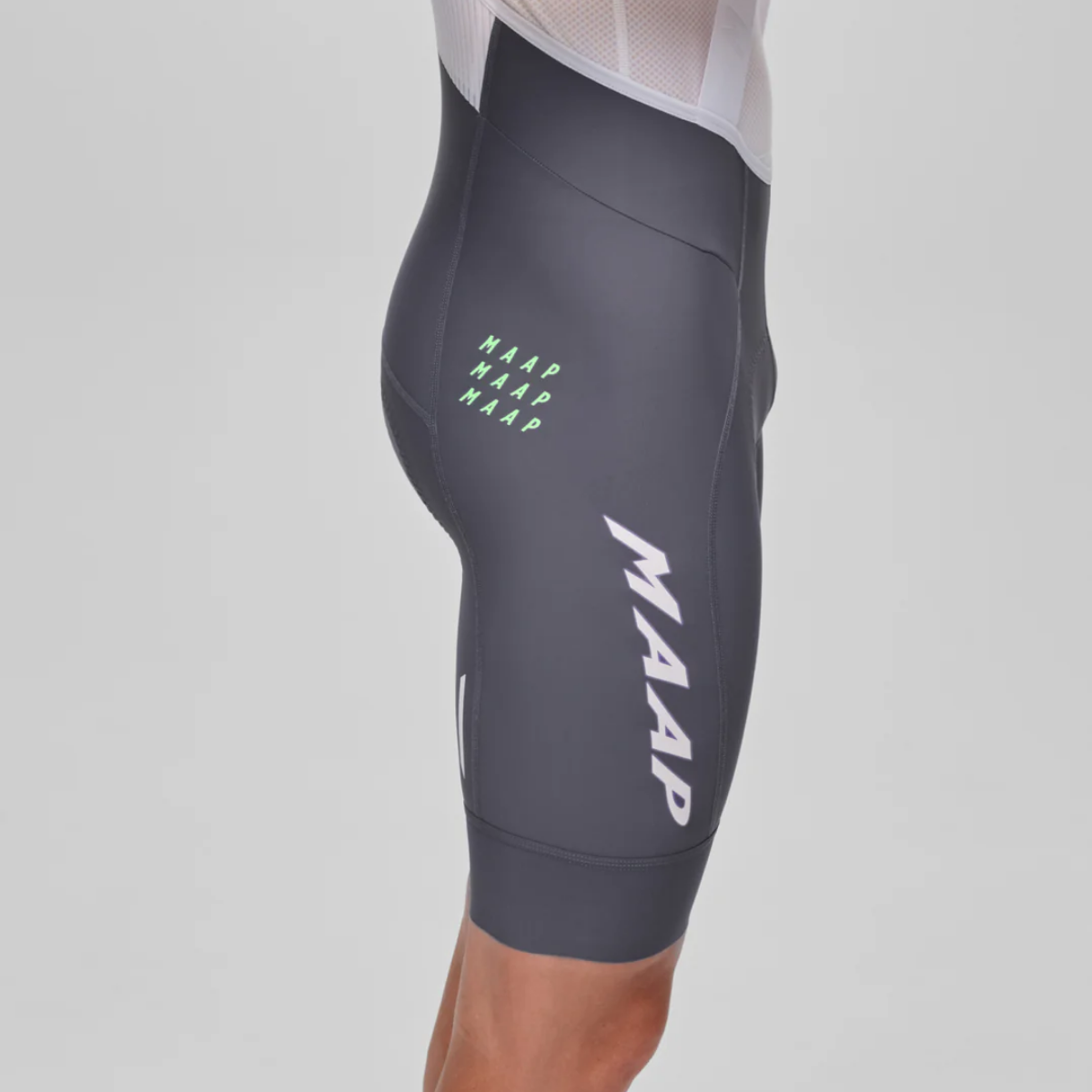 限量【MAAP】WorldTour 26 Team Bib Evo 男吊帶短車褲 / 車隊版 Odyssey White