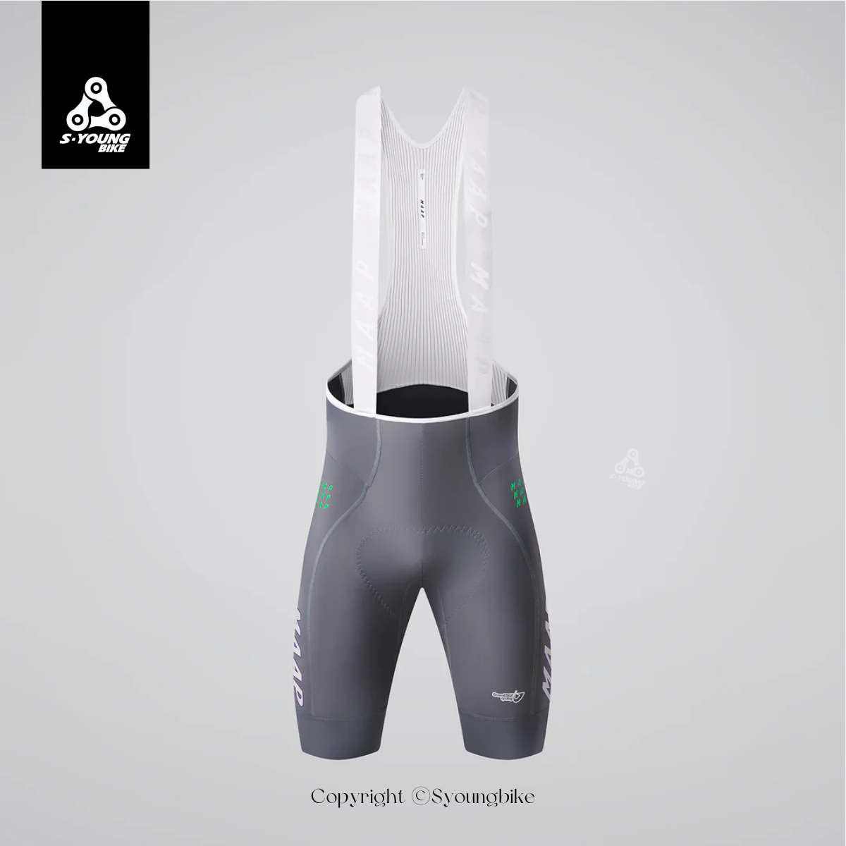限量【MAAP】WorldTour 26 Team Bib Evo 男吊帶短車褲 / 車隊版 Odyssey White