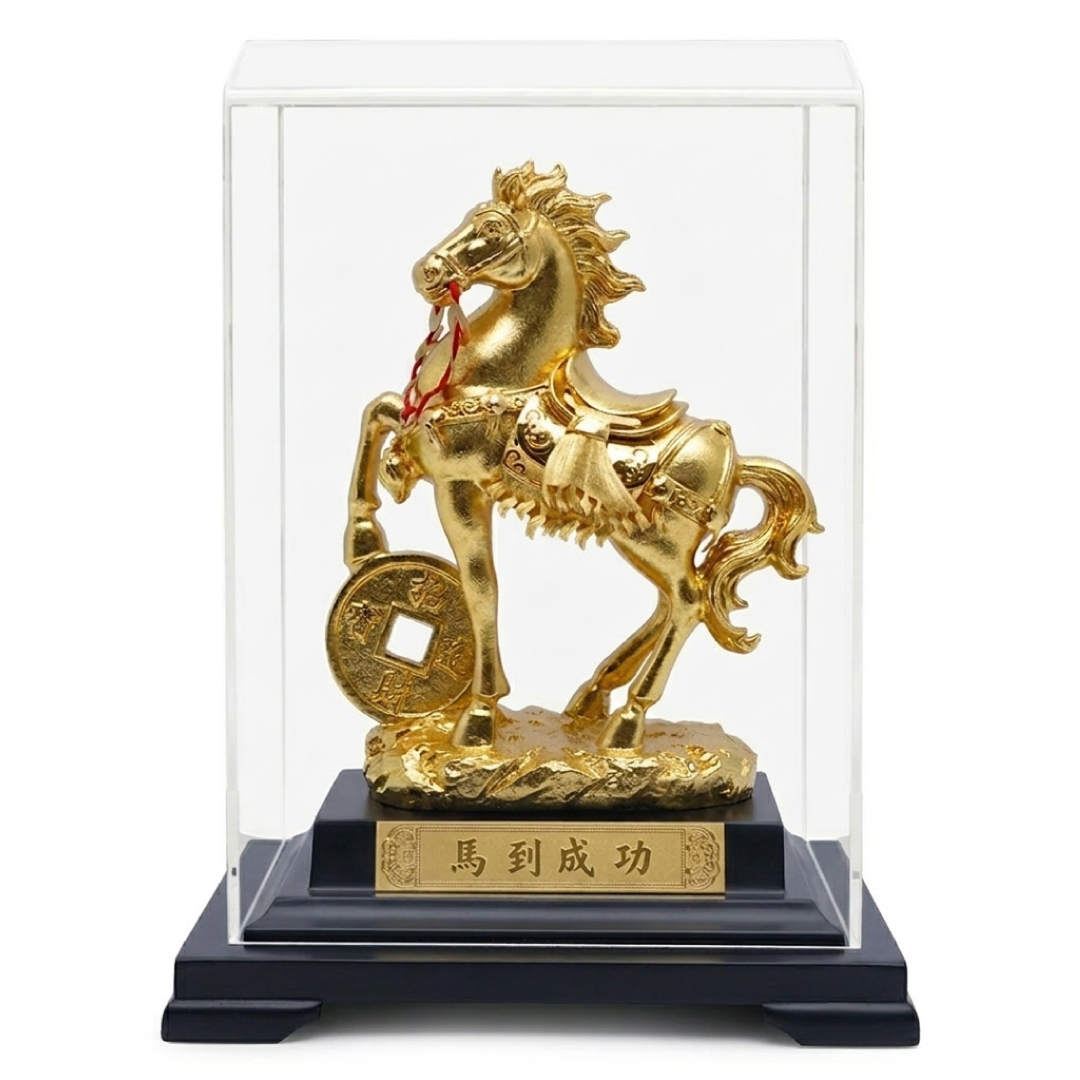 金馬招財擺件｜開運聚寶・升遷開店送禮首選