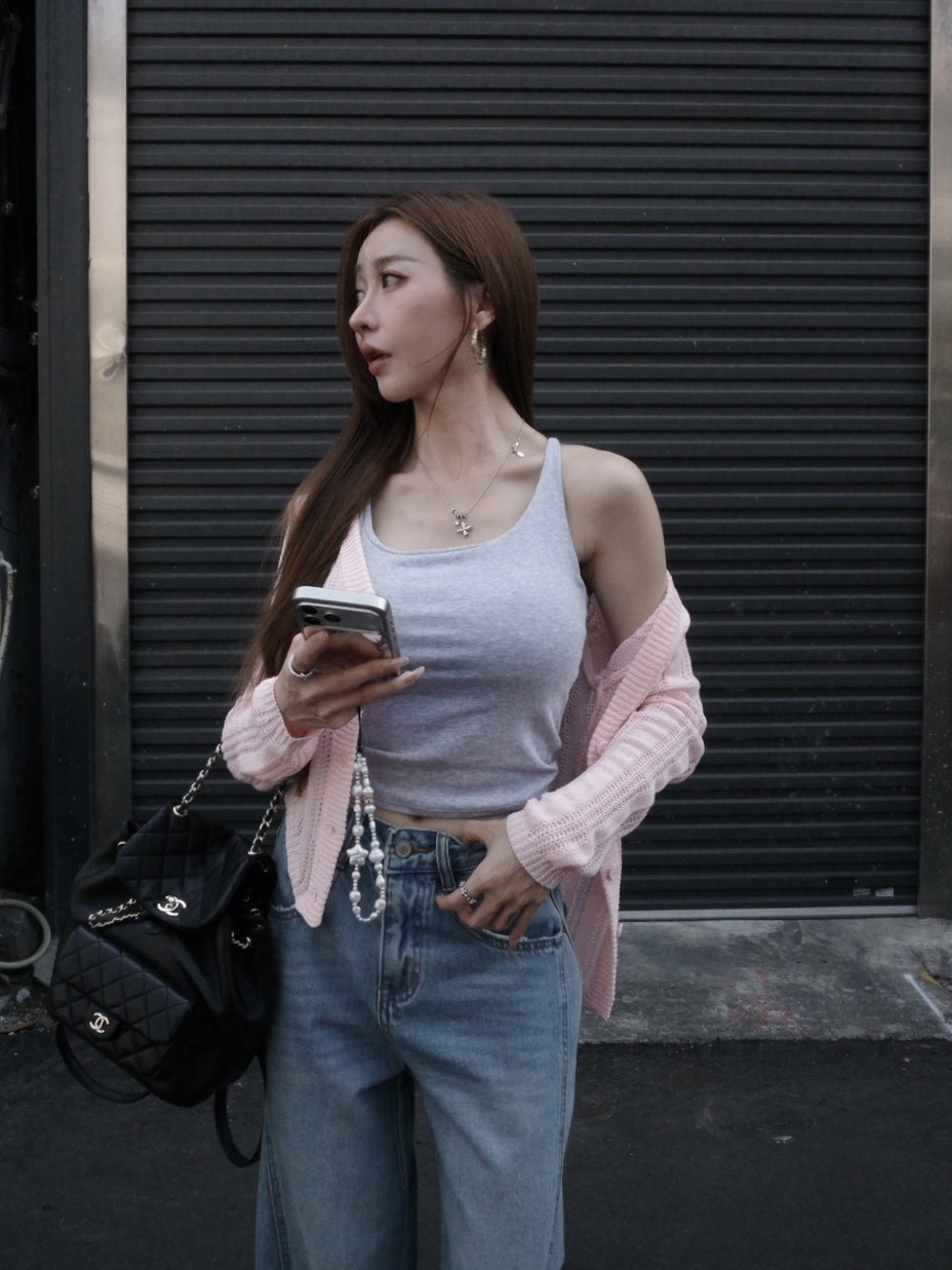 兩件$480|棉質後背交叉Bra top