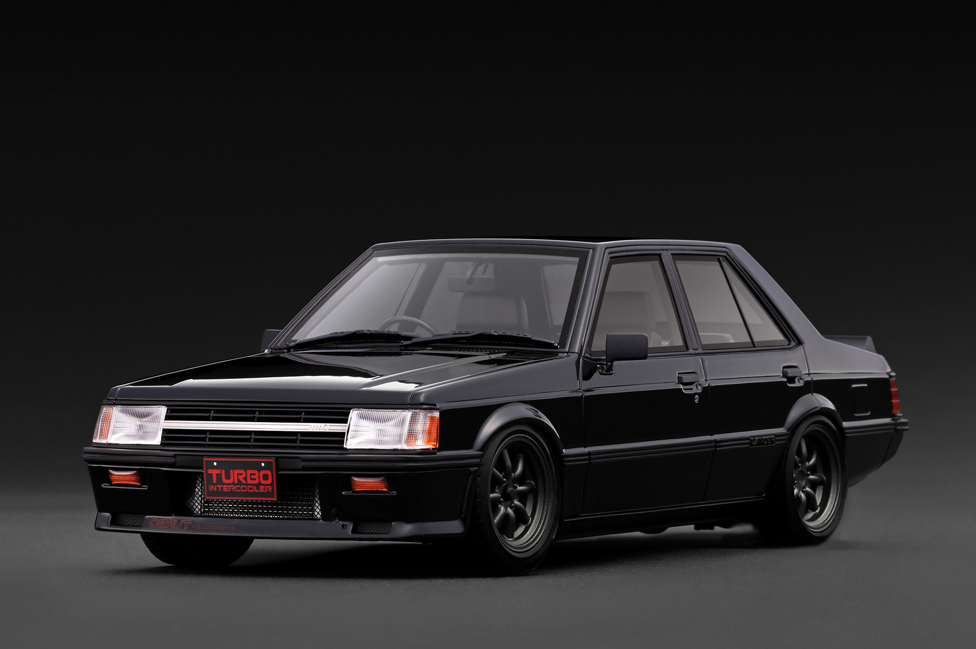 預訂(訂金$300) (預訂價$2214) :1/18 IG Mitsubishi Lancer EX GSR Turbo (A175A) Black (IG3964)