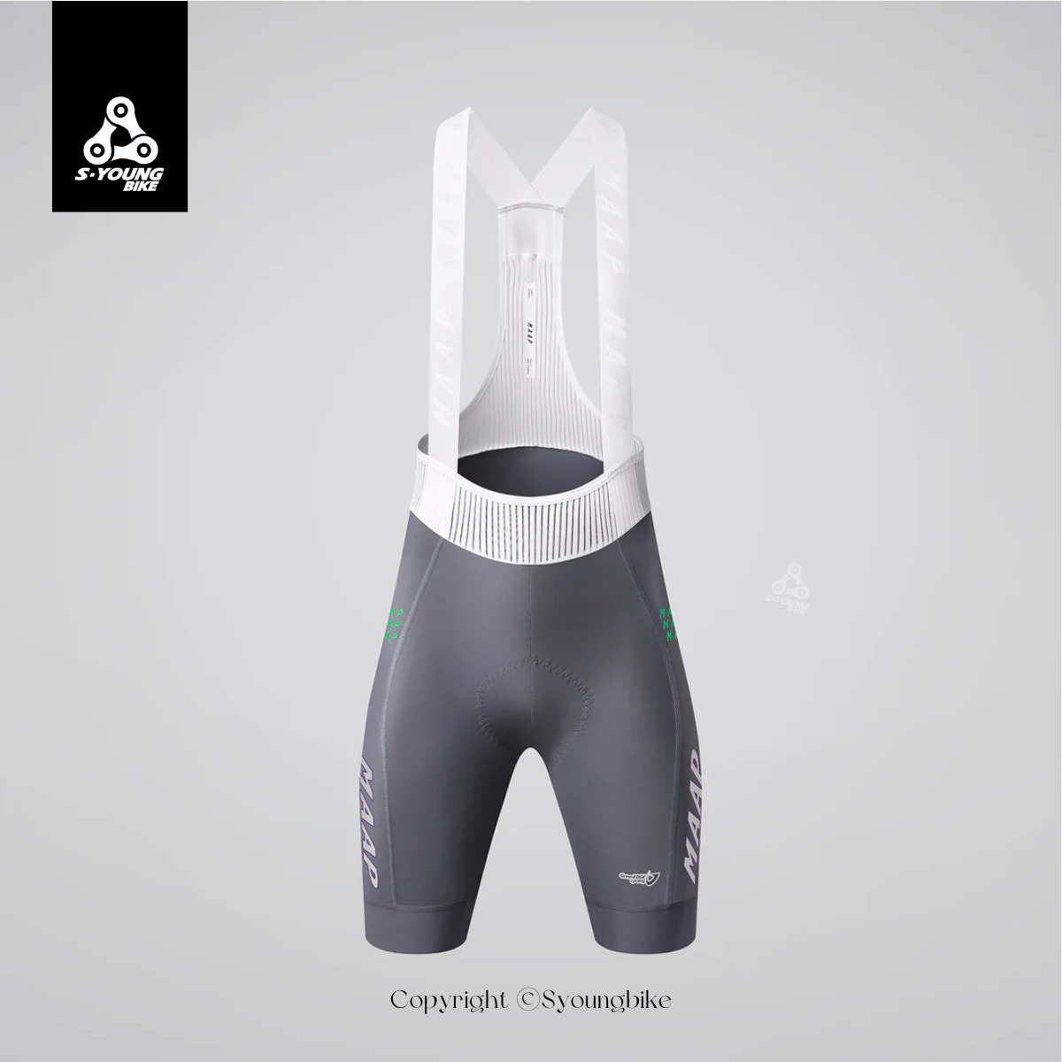 限量【MAAP】W's WorldTour 26 Team Bib Evo 女吊帶短車褲 / 車隊版 Odyssey White