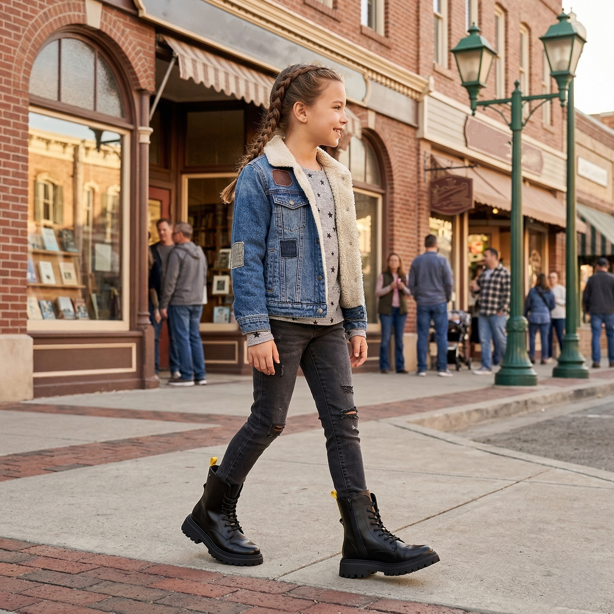 【預購】GEOX H032058   Maquinnens 全皮革中筒靴