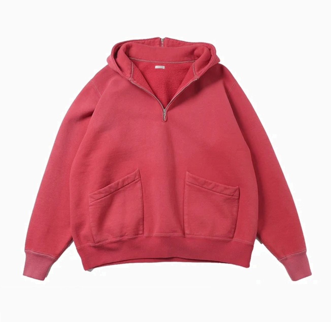 A.PRESSE 2026 VINTAGE SAILOR HOOD HALF ZIP SWEATSHIRT (26SAP-05-13) - PRE ORDER ITEM (預訂中)