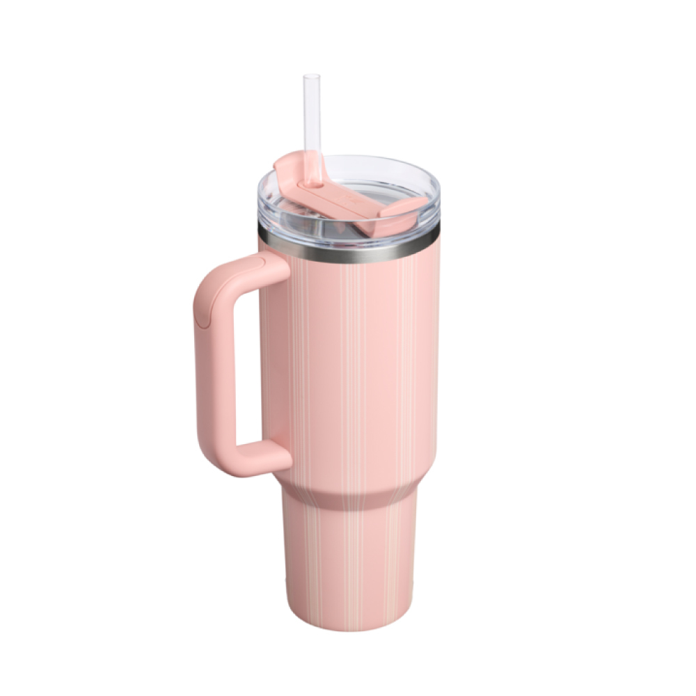 STANLEY 冒險系列 吸管隨手杯2.0 1.18L / 蜜桃織紋