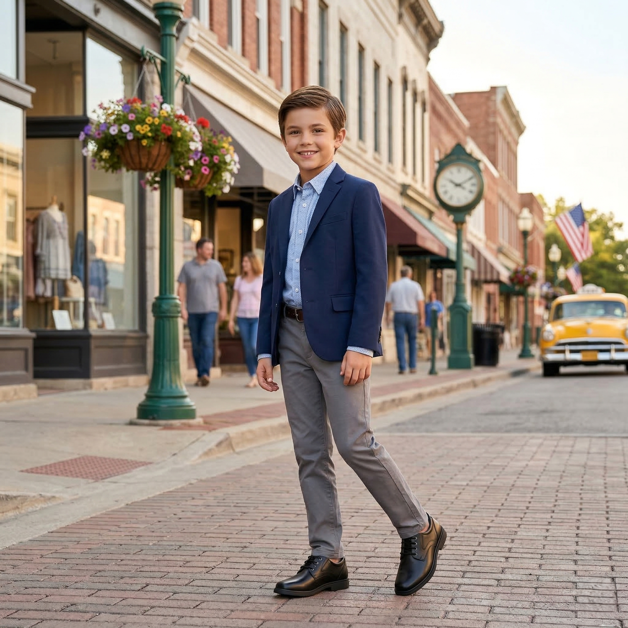 【預購】GEOX H032059  Federico 全皮革紳士皮鞋