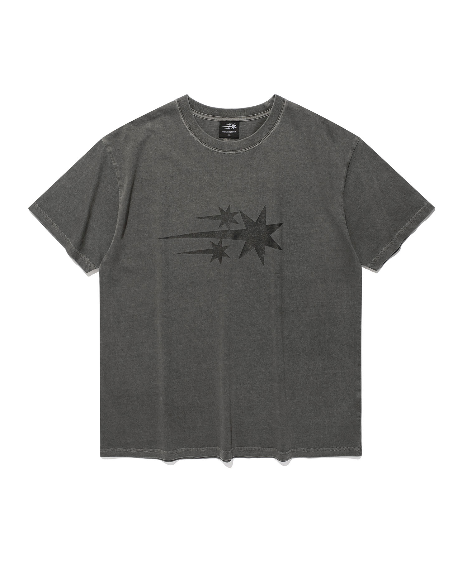 Niceghostclub 3star symbol pigment tee 水洗 LOGO 短袖 短T