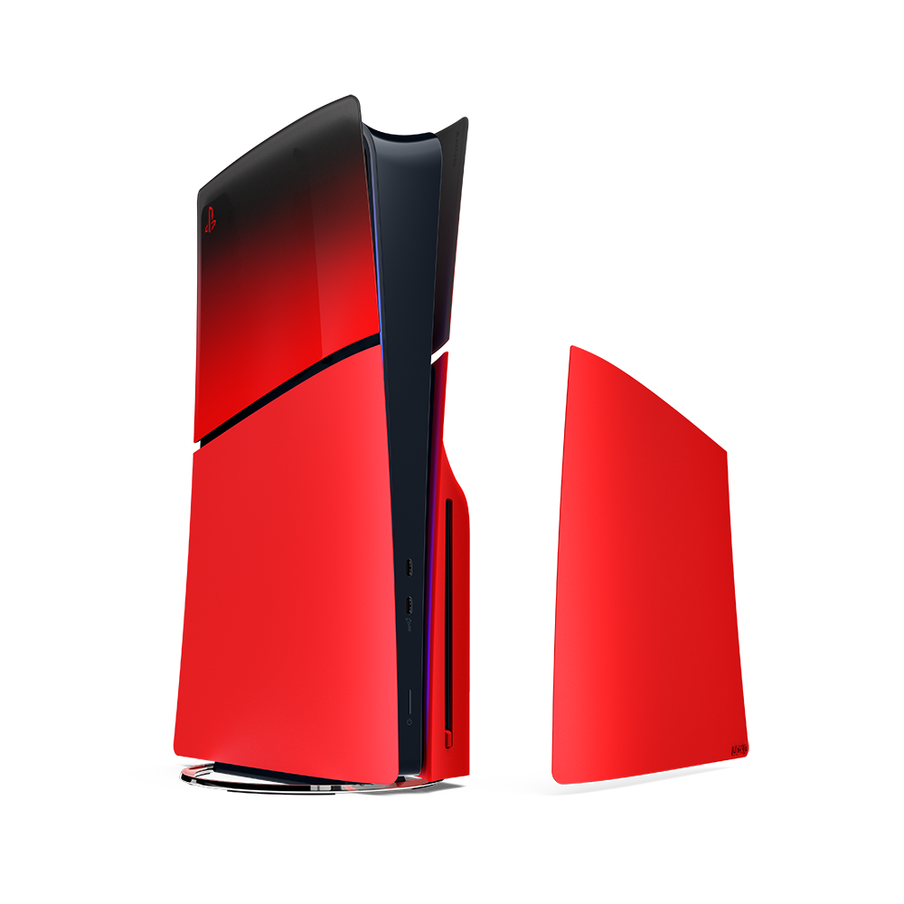 PlayStation5 主機護蓋–電音紅（PS5 Slim版）