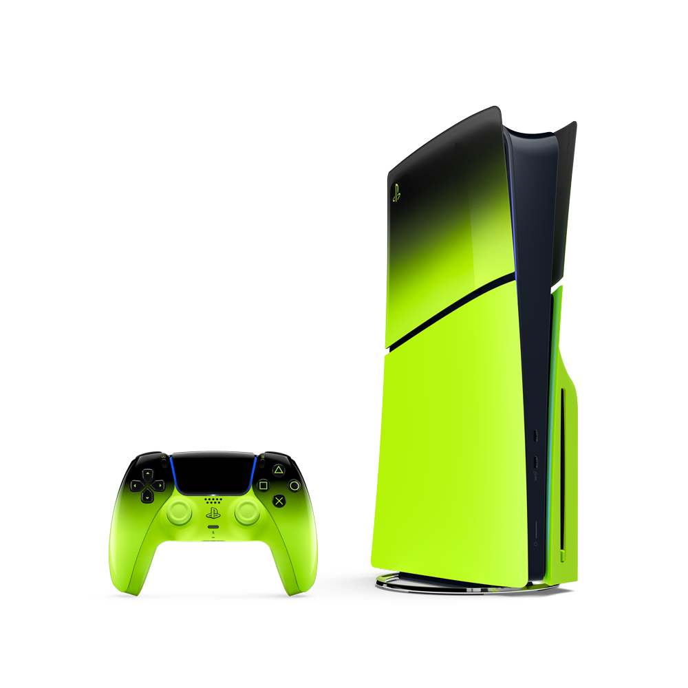 PlayStation5 主機護蓋–混音綠（PS5 Slim版）