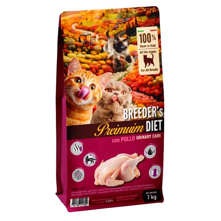 Breeder’s Diet 泌尿道護理 全貓配方 7kg (BDD-1309)
