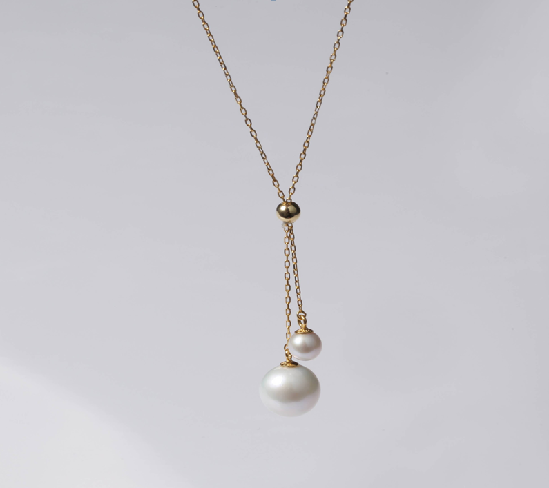 (限量6 ) E04 "雙珍珠Y字鏈 (DSXL-DS-011-249)" $268