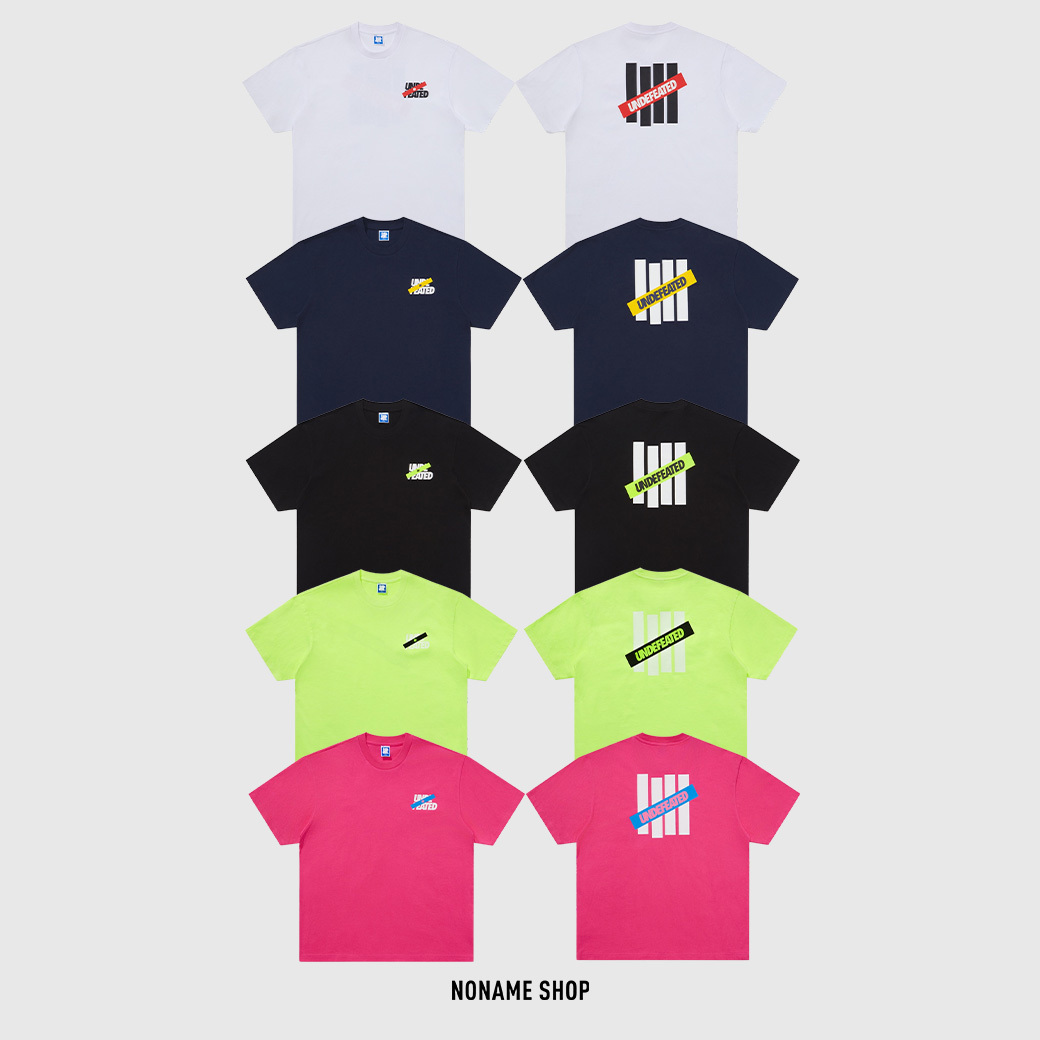 UNDEFEATED SS26 經典 撞色LOGO 美式 復古 短袖 五色 (男款)