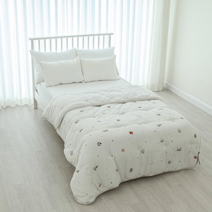 [韓國棉被] 膠原蛋白天絲・超細纖維｜可愛家品日常 四季被 1色（關鍵字：GJ8）