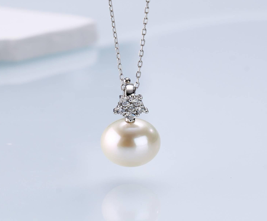 E10 "大白珍珠五角星萬能扣【送銀鏈】 （DSDZ021HY-659）" $538