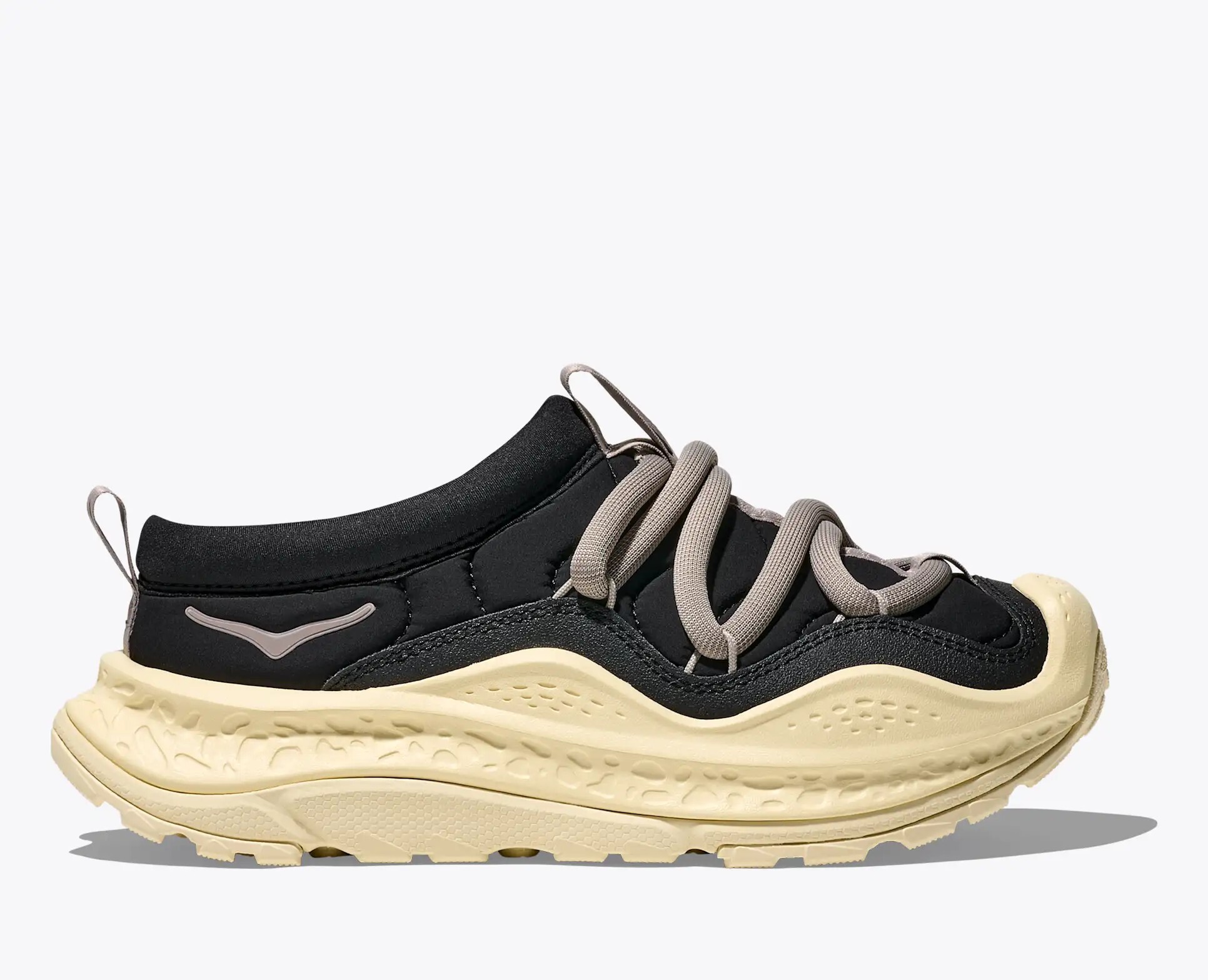 -(D5c)-HOKA ORA PRIMO「BLACK/VINTAGE YELLOW」仿舊 戶外頂級恢復鞋 黑白-1141570-BCKV