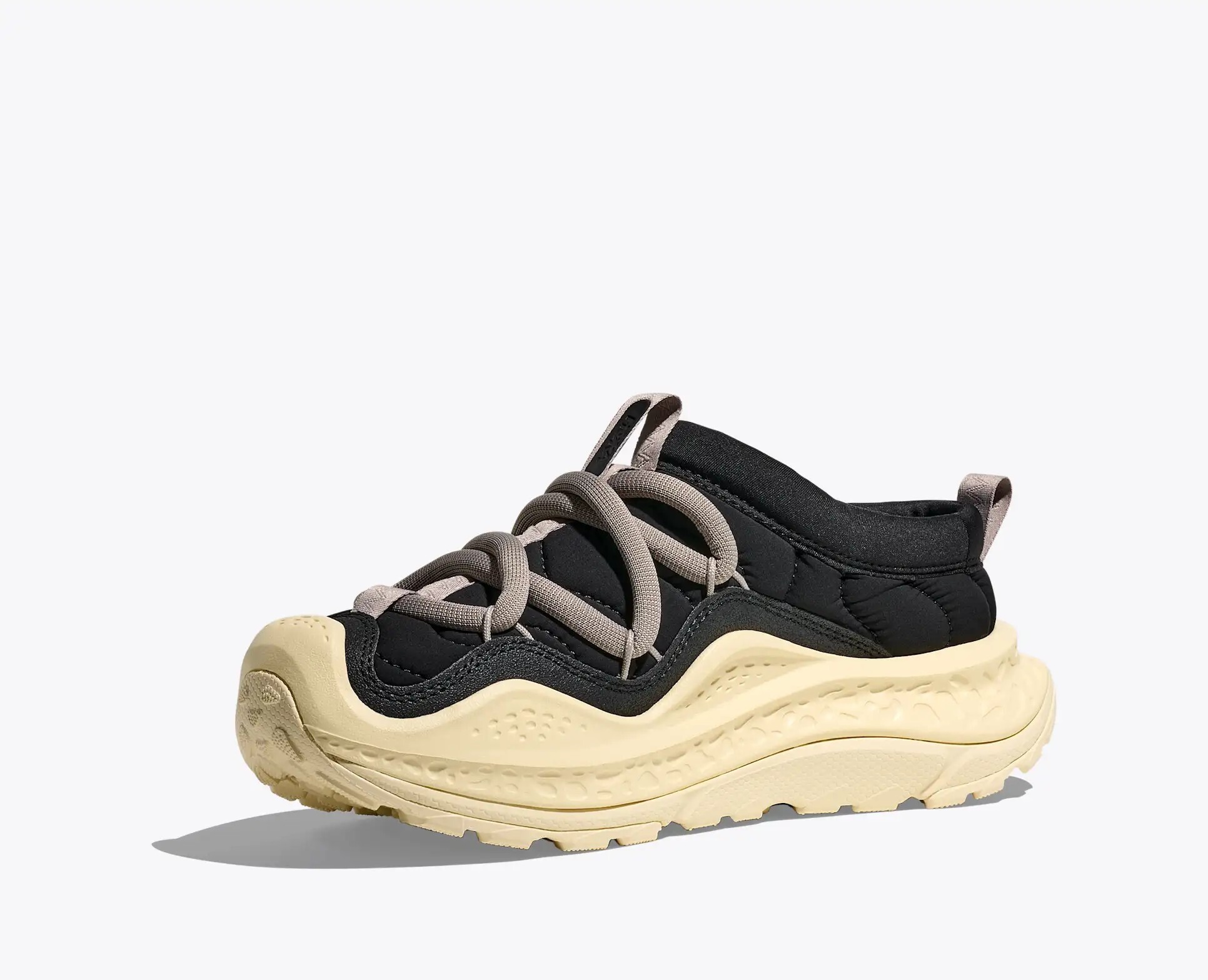 -(D5c)-HOKA ORA PRIMO「BLACK/VINTAGE YELLOW」仿舊 戶外頂級恢復鞋 黑白-1141570-BCKV