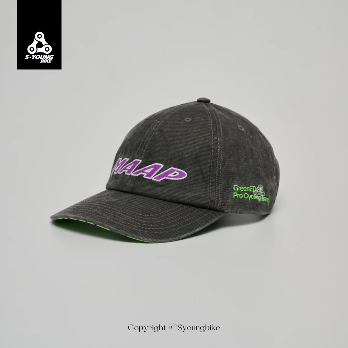 限量【MAAP】WorldTour 26 6 Panel Cap 老爹帽 / Slate Pulse