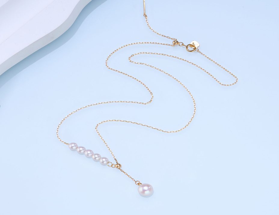 E15 "人魚淚珍珠頸鏈 (DSDZ044SH-549)" $458