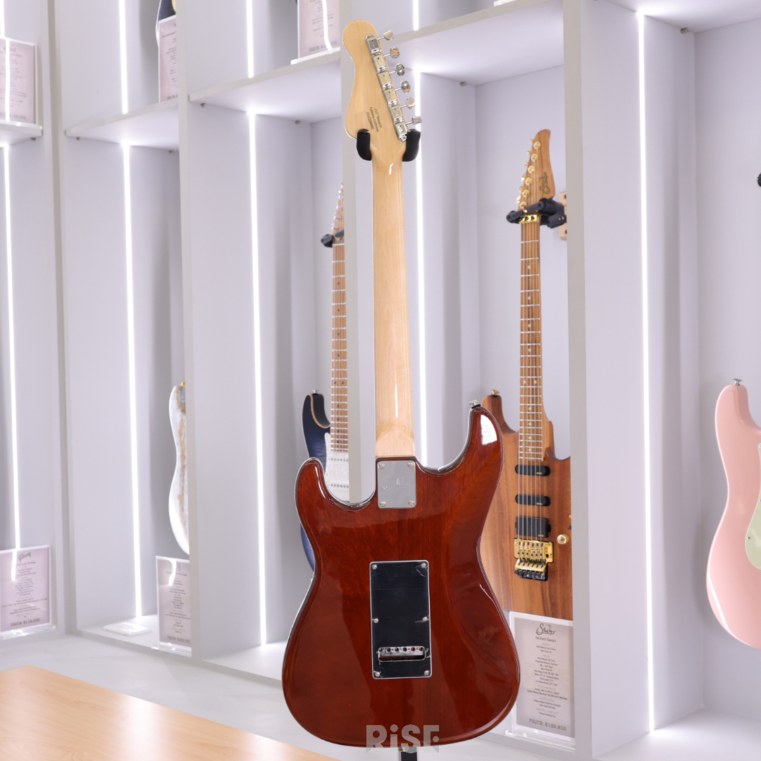 G&L USA C.L.F. RESEARCH S-500 Mocha 單單單 電吉他 含琴袋