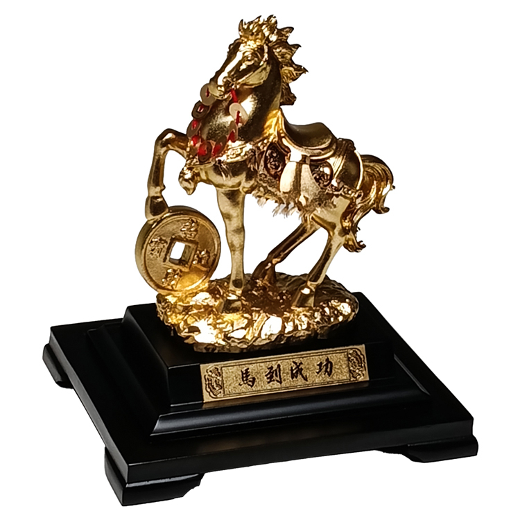 鹿港窯|金馬招財擺飾|開運聚寶・升遷開店送禮首選