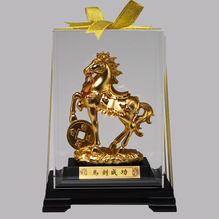 鹿港窯|金馬招財擺飾|開運聚寶・升遷開店送禮首選