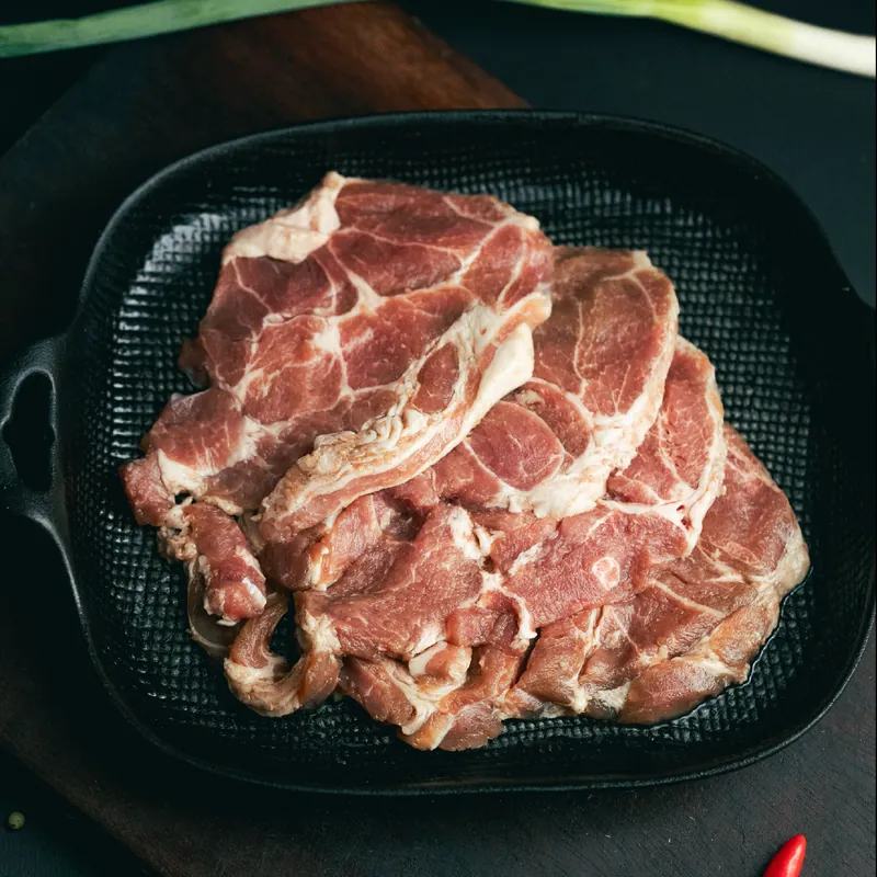 【黑蜜豬燒肉】