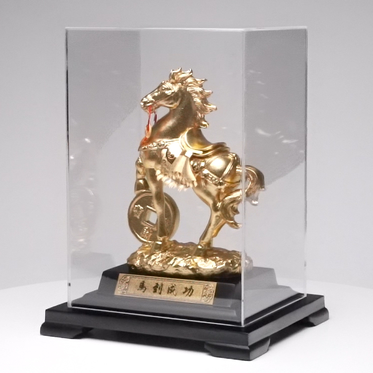 鹿港窯|金馬招財擺飾|開運聚寶・升遷開店送禮首選