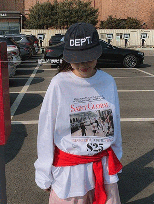 ᴴᴼᵀ ▸▸店長推薦◃◃ 春夏新款/人物照片薄長t MANIFEST正韓🇰🇷