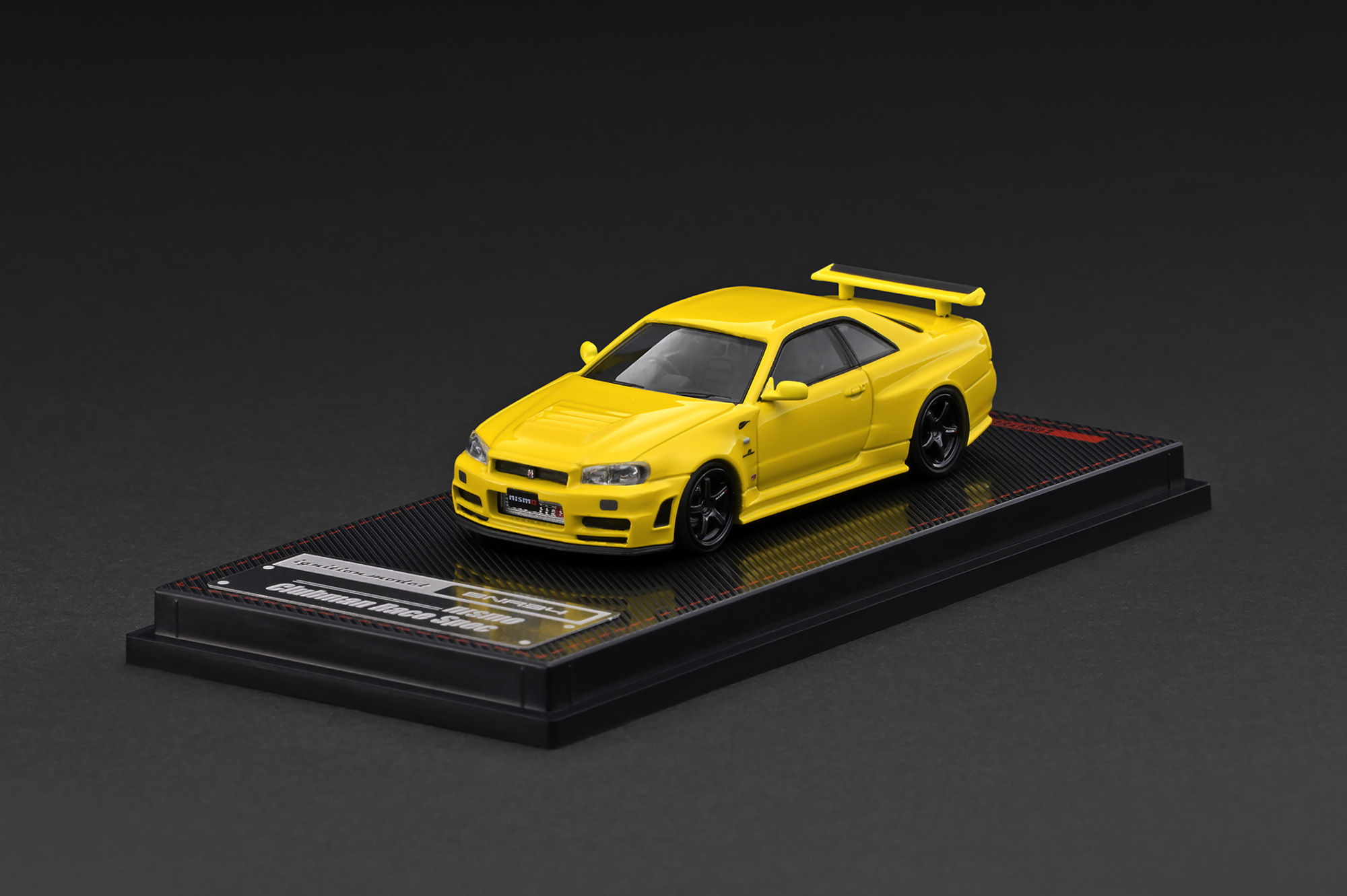 預訂:1/64 IG Nissan Skyline GT-R (BNR34) NISMO customized Yellow Metallic (IG4176)
