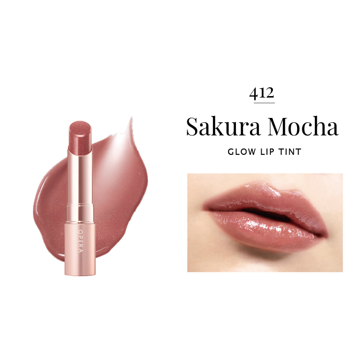 OPERA 水光潤澤唇膏, 412 Sakura Mocha