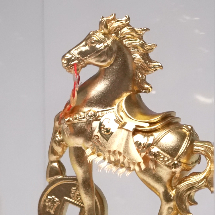 鹿港窯|金馬招財擺飾|開運聚寶・升遷開店送禮首選