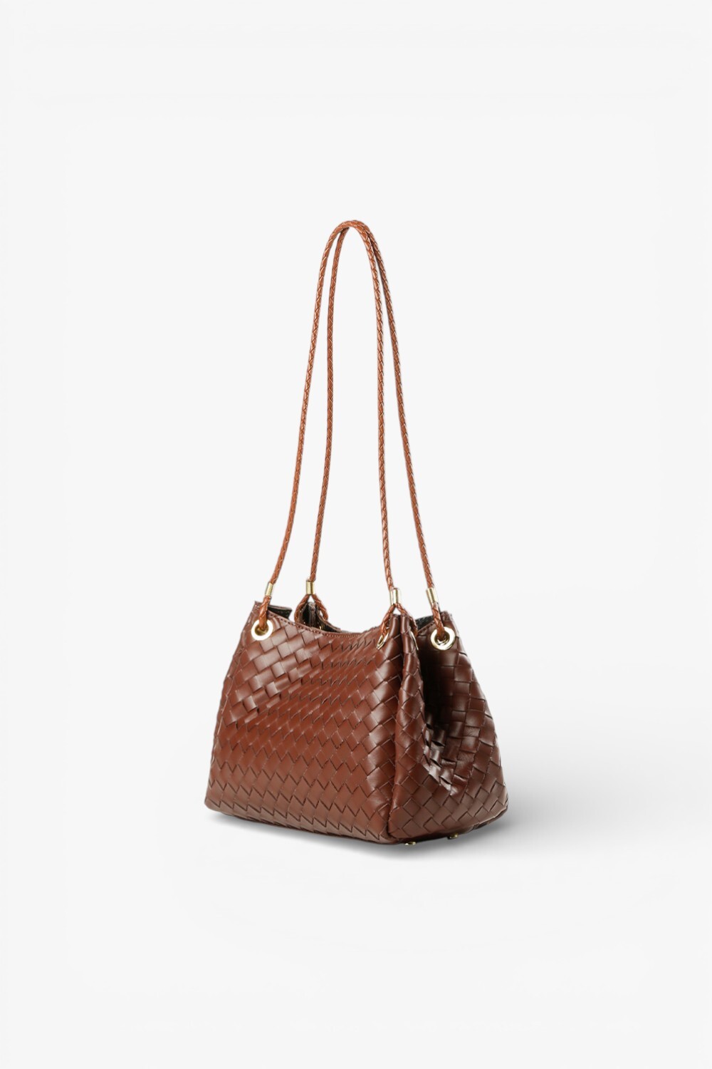 Linea 編織波士頓包 咖啡