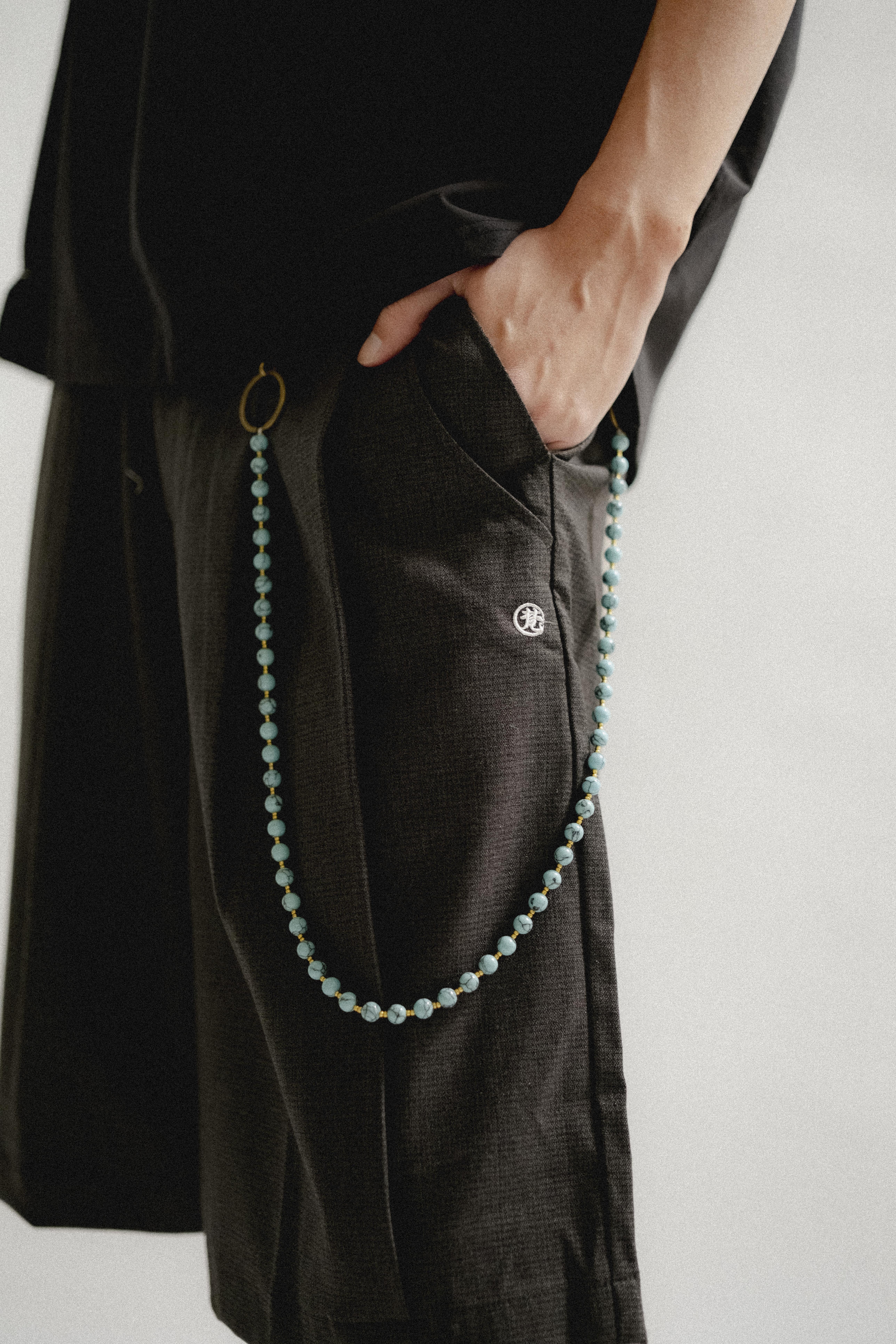 Turquoise Trouser Chain | Blue｜Hong Kong Original Design