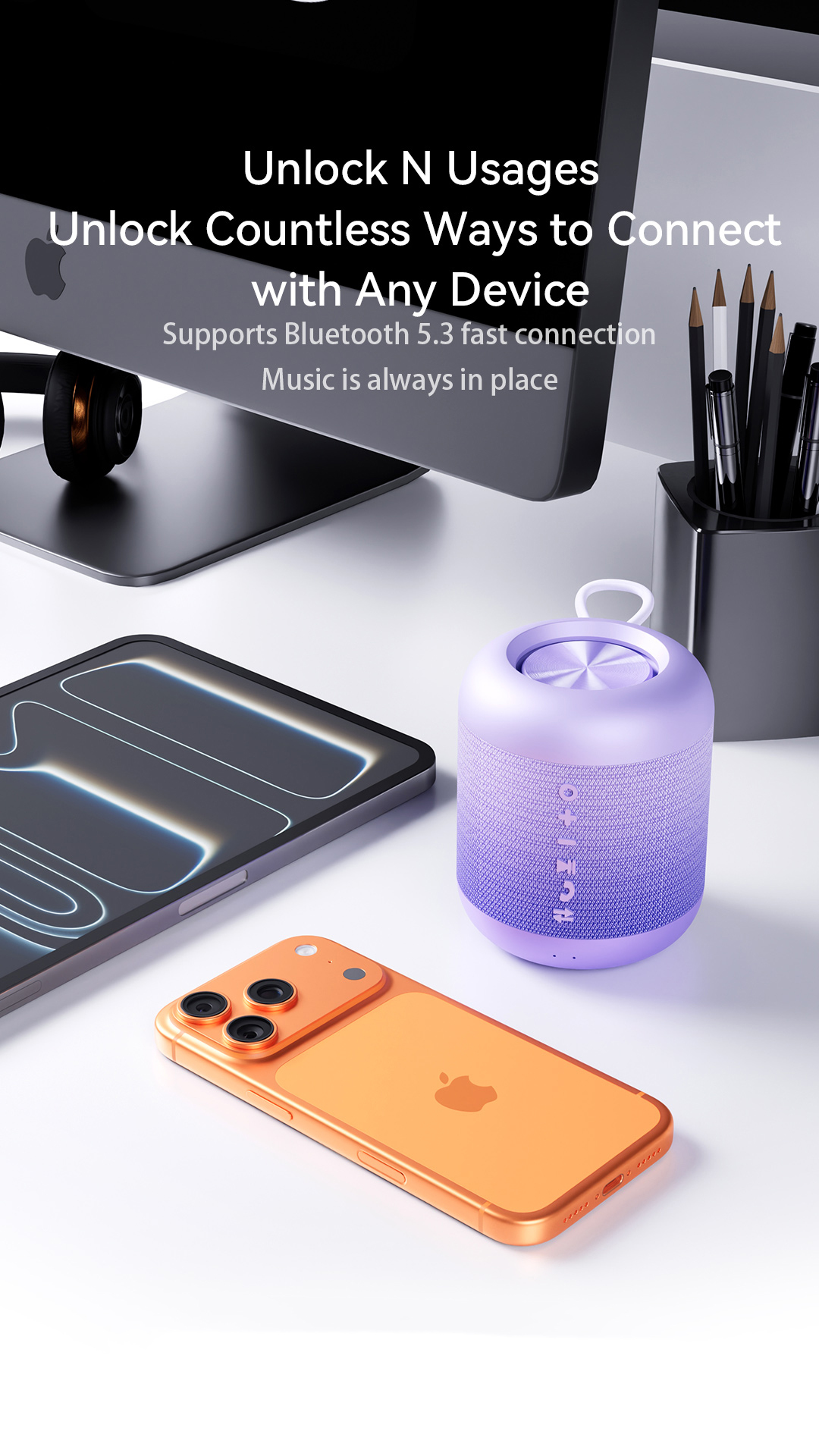 Recci True Wireless Bluetooth Speaker RSK-W52