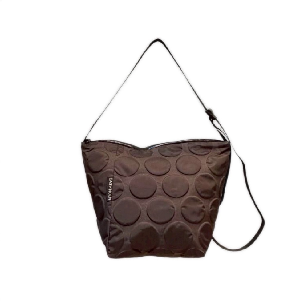 Bag'n'Noun 圓點包  S號 - 咖啡 (70020962BROWN)