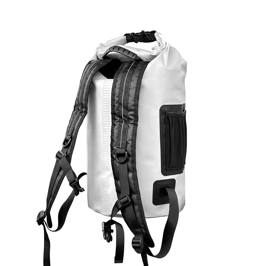 500D PVC 塗層圓桶形防水背包 20升