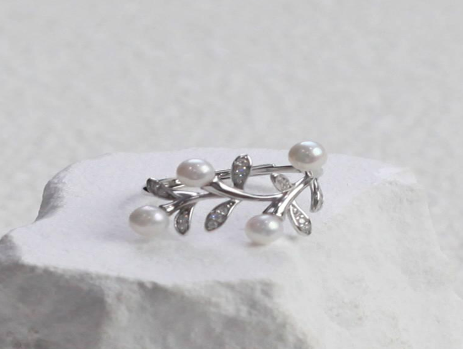 ( 限量7 ) E40 "珍珠戒指 （DSJZ-DS-003-169）" $188