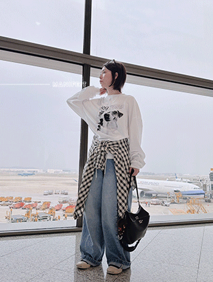 ᴴᴼᵀ ▸▸店長推薦◃◃ 春夏新款/狗狗薄長t MANIFEST正韓🇰🇷