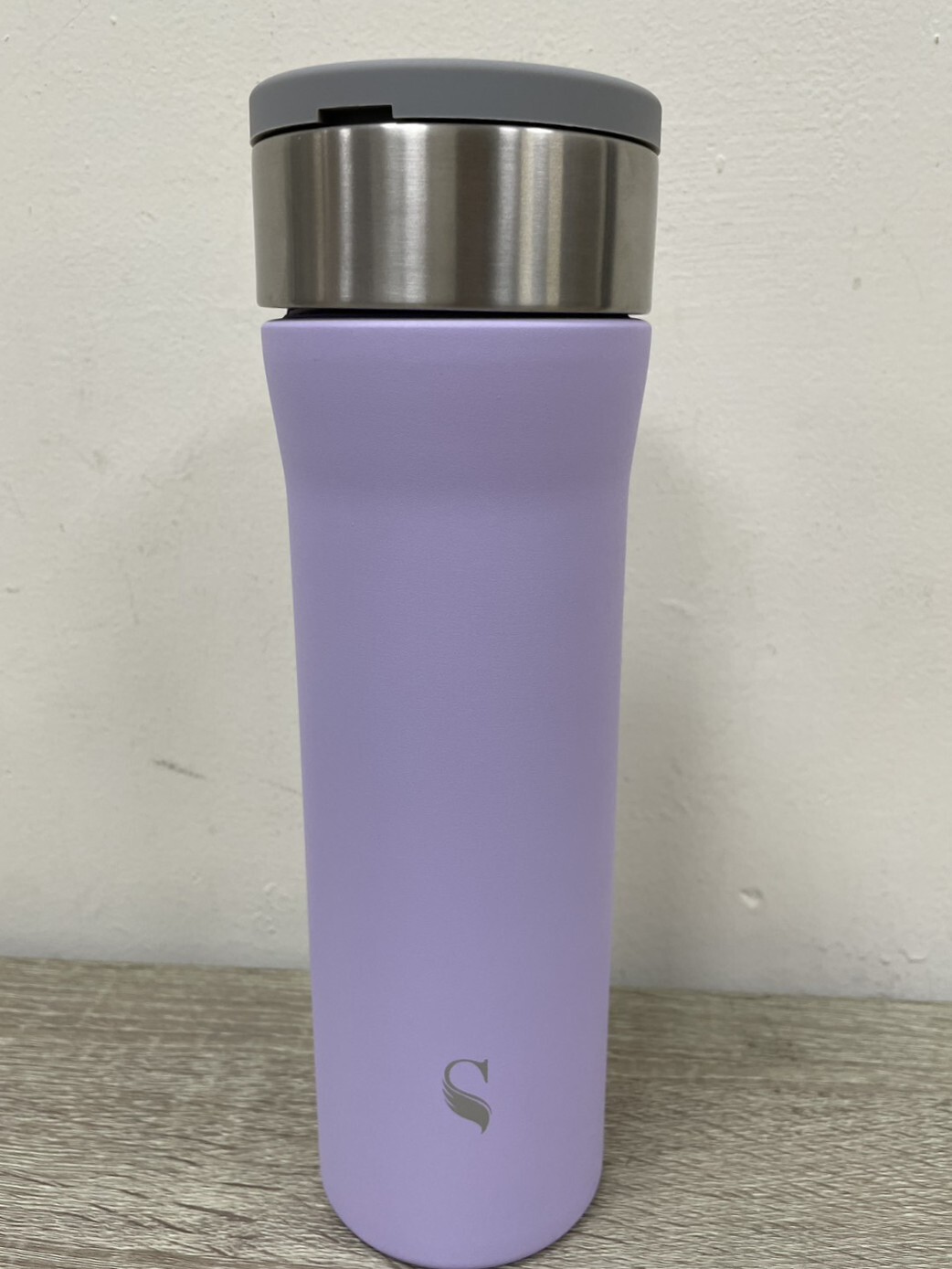 【福利瑕疵品售出，概不退換】強化陶瓷保溫杯-M (500ml/700ml) 紫羅蘭