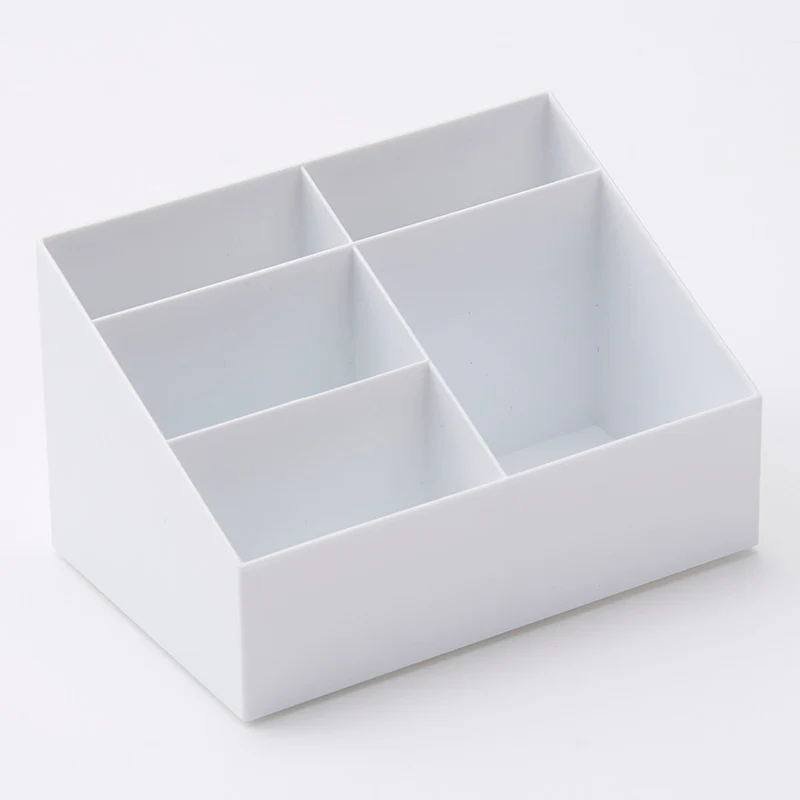 SP 分隔小物收納盒/白