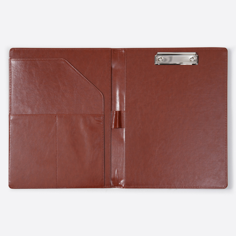 SP 附夾板活頁夾/棕色 A4